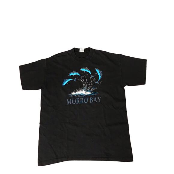 vintage Morro Bay Dolphin tee size XL - Picture 1 of 4